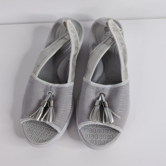 BZees Mirage Tassel Boho Washable Slingback Comfort Sandals 6.5M - Picture 5 of 7